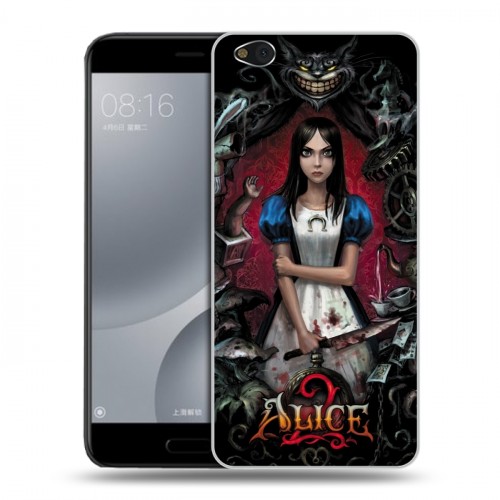 Дизайнерский пластиковый чехол для Xiaomi Mi5C Alice Madness Returns