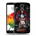 Дизайнерский пластиковый чехол для LG Stylus 3 Alice Madness Returns