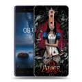 Дизайнерский пластиковый чехол для Nokia 8 Alice Madness Returns