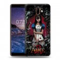 Дизайнерский пластиковый чехол для Nokia 7 Plus Alice Madness Returns