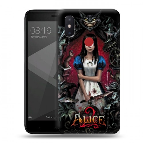 Дизайнерский силиконовый чехол для Xiaomi Mi8 SE Alice Madness Returns