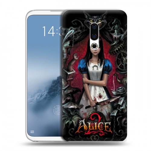 Дизайнерский пластиковый чехол для Meizu 16th Plus Alice Madness Returns