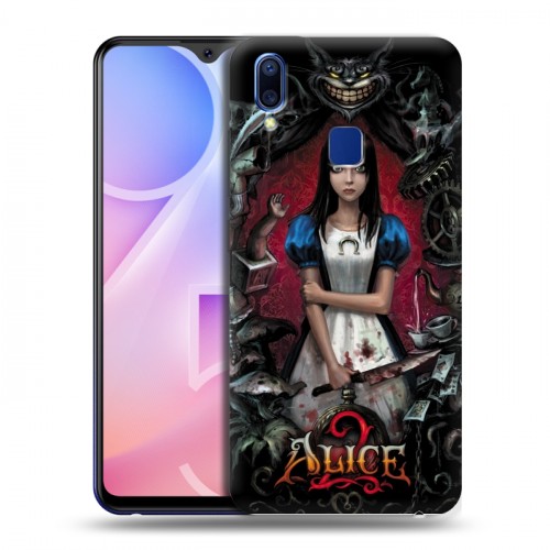 Дизайнерский пластиковый чехол для Vivo Y95 Alice Madness Returns