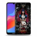 Дизайнерский пластиковый чехол для Huawei Honor 8A Alice Madness Returns