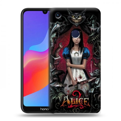 Дизайнерский пластиковый чехол для Huawei Honor 8A Alice Madness Returns