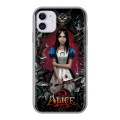 Дизайнерский силиконовый чехол для Iphone 11 Alice Madness Returns