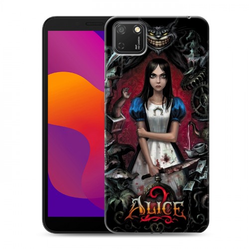 Дизайнерский силиконовый чехол для Huawei Honor 9S Alice Madness Returns