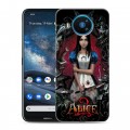 Дизайнерский силиконовый чехол для Nokia 8.3 Alice Madness Returns