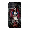 Дизайнерский силиконовый чехол для Iphone 12 Alice Madness Returns