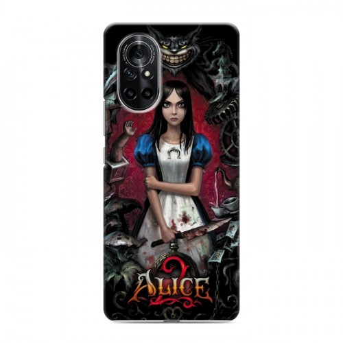 Дизайнерский силиконовый чехол для Huawei Nova 8 Alice Madness Returns