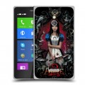 Дизайнерский силиконовый чехол для Nokia XL Alice Madness Returns