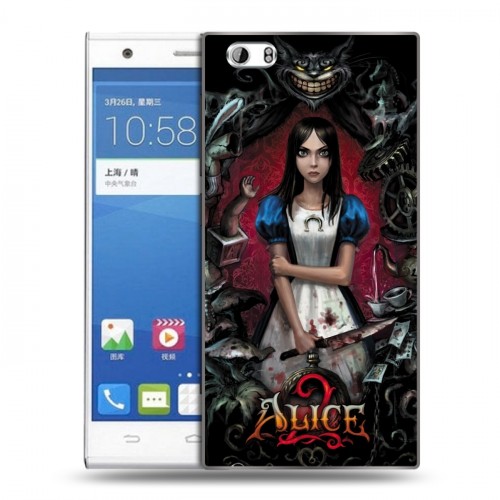 Дизайнерский пластиковый чехол для ZTE Star 1 Alice Madness Returns