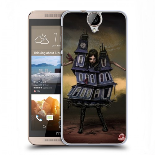 Дизайнерский пластиковый чехол для HTC One E9+ Alice Madness Returns