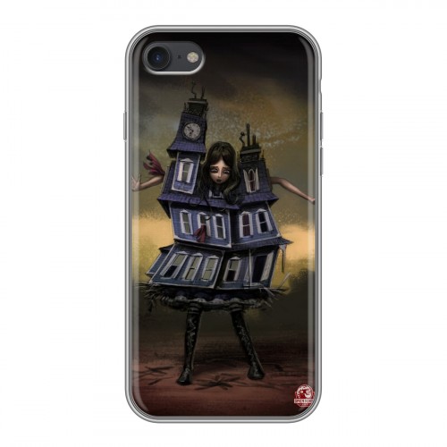 Дизайнерский силиконовый чехол для Iphone 7 Alice Madness Returns