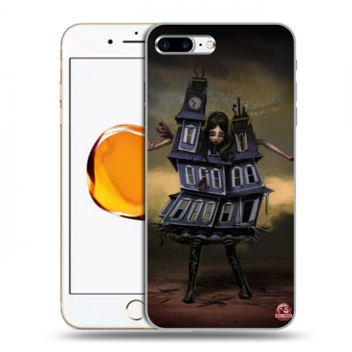 Дизайнерский пластиковый чехол для Iphone 7 Plus / 8 Plus Alice Madness Returns