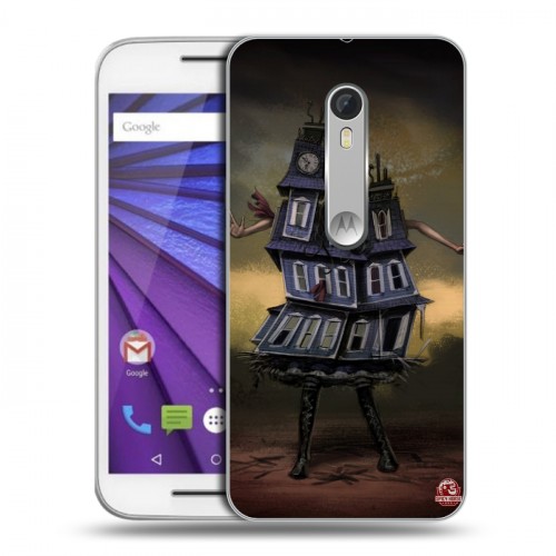 Дизайнерский пластиковый чехол для Lenovo Moto G Alice Madness Returns