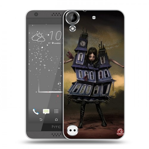 Дизайнерский пластиковый чехол для HTC Desire 530 Alice Madness Returns