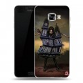 Дизайнерский пластиковый чехол для Samsung Galaxy C5 Alice Madness Returns