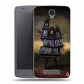 Дизайнерский силиконовый чехол для ZTE Blade L5 Alice Madness Returns