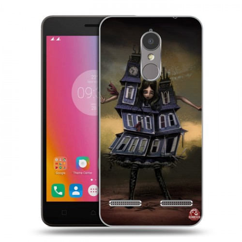 Дизайнерский пластиковый чехол для Lenovo K6 Alice Madness Returns