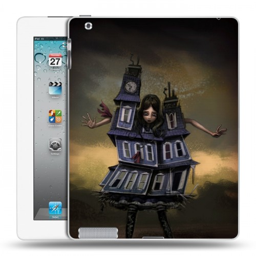 Дизайнерский пластиковый чехол для Ipad 2/3/4 Alice Madness Returns