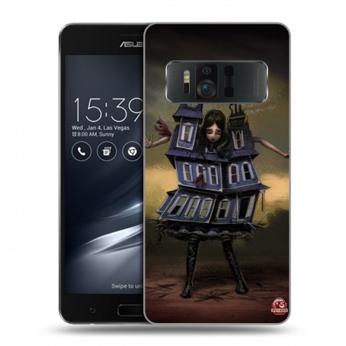 Дизайнерский силиконовый чехол для ASUS ZenFone AR Alice Madness Returns