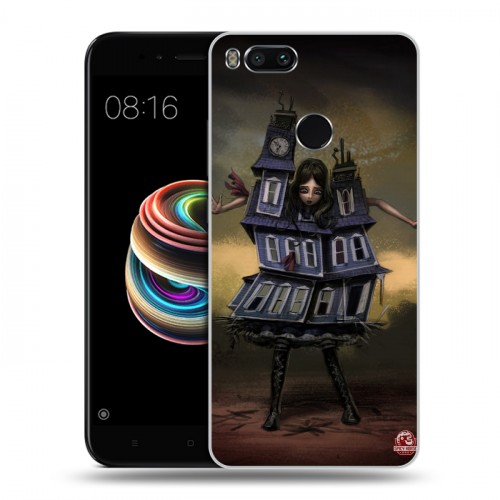 Дизайнерский силиконовый чехол для Xiaomi Mi5X Alice Madness Returns