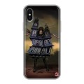 Дизайнерский силиконовый чехол для Iphone x10 Alice Madness Returns