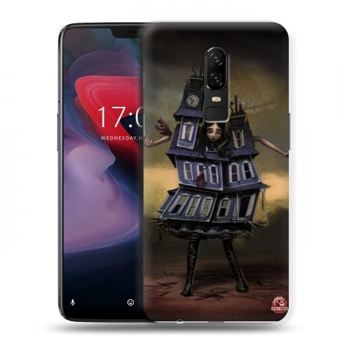 Дизайнерский пластиковый чехол для OnePlus 6 Alice Madness Returns