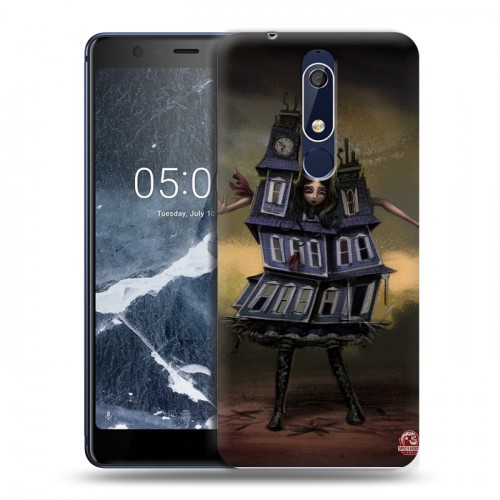 Дизайнерский пластиковый чехол для Nokia 5.1 Alice Madness Returns