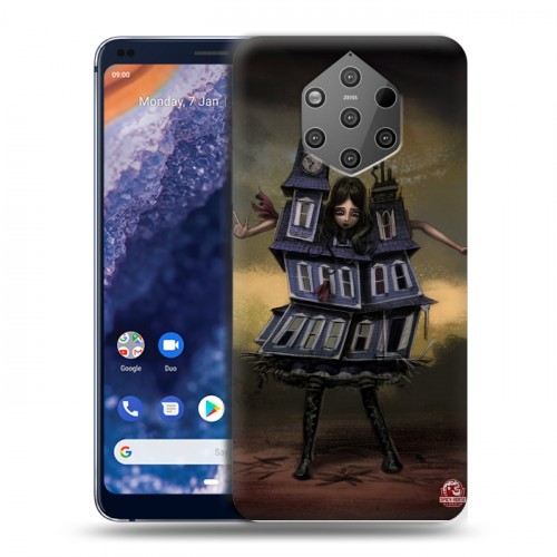 Дизайнерский силиконовый чехол для Nokia 9 PureView Alice Madness Returns