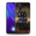 Дизайнерский силиконовый с усиленными углами чехол для OPPO A1k Alice Madness Returns