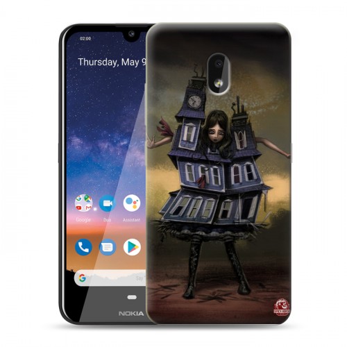 Дизайнерский пластиковый чехол для Nokia 2.2 Alice Madness Returns