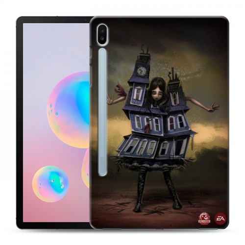 Дизайнерский силиконовый чехол для Samsung Galaxy Tab S6 Alice Madness Returns