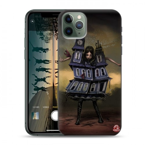 Дизайнерский пластиковый чехол для Iphone 11 Pro Alice Madness Returns