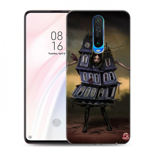 Дизайнерский пластиковый чехол для Xiaomi RedMi K30 Alice Madness Returns