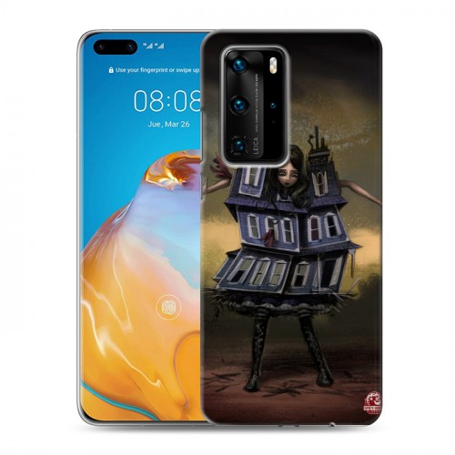 Дизайнерский пластиковый чехол для Huawei P40 Pro Alice Madness Returns