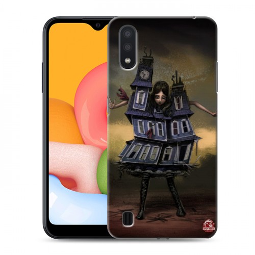 Дизайнерский силиконовый чехол для Samsung Galaxy M01 Alice Madness Returns