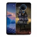 Дизайнерский силиконовый чехол для Nokia 5.4 Alice Madness Returns