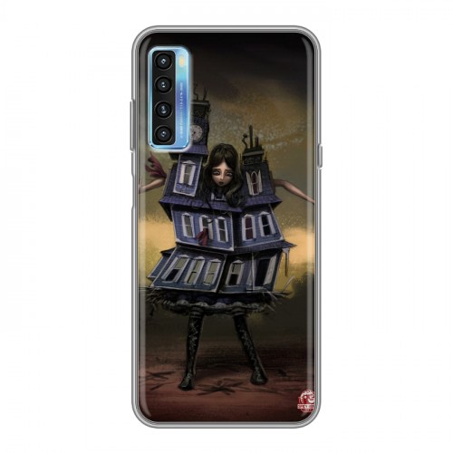 Дизайнерский силиконовый чехол для TCL 20L Alice Madness Returns