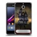 Дизайнерский силиконовый чехол для Sony Xperia E1 Alice Madness Returns