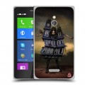 Дизайнерский силиконовый чехол для Nokia XL Alice Madness Returns