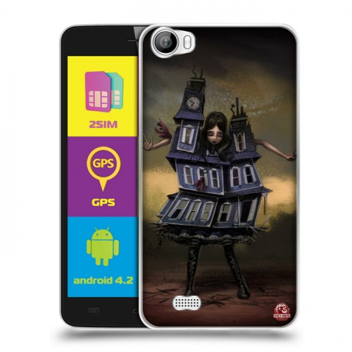 Дизайнерский пластиковый чехол для Explay Rio Alice Madness Returns