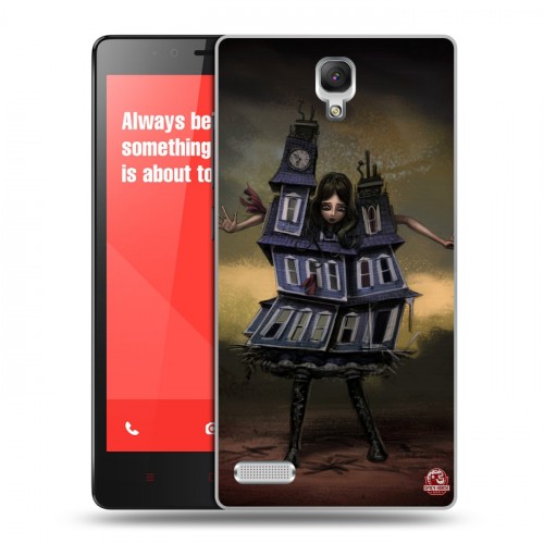 Дизайнерский пластиковый чехол для Xiaomi RedMi Note Alice Madness Returns