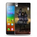 Дизайнерский пластиковый чехол для Lenovo A7000 Alice Madness Returns