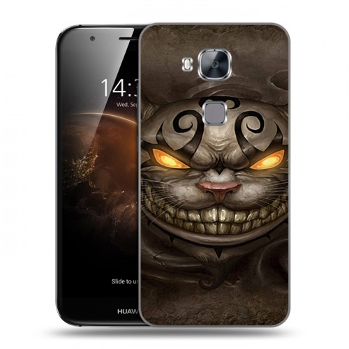 Дизайнерский пластиковый чехол для Huawei G8 Alice Madness Returns