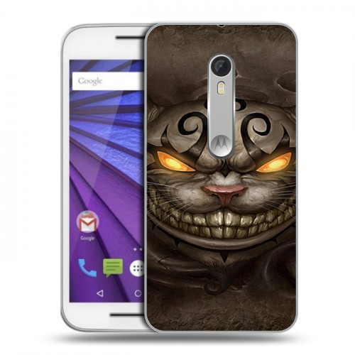 Дизайнерский пластиковый чехол для Lenovo Moto G Alice Madness Returns