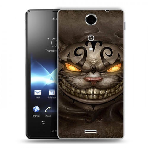 Дизайнерский пластиковый чехол для Sony Xperia TX Alice Madness Returns