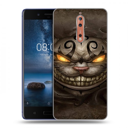 Дизайнерский пластиковый чехол для Nokia 8 Alice Madness Returns