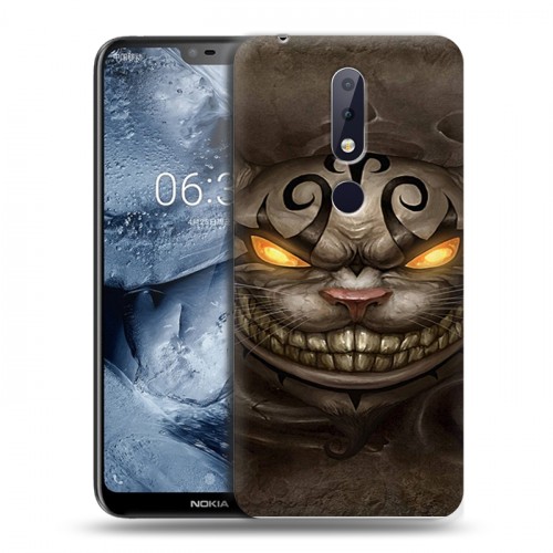 Дизайнерский силиконовый чехол для Nokia 6.1 Plus Alice Madness Returns